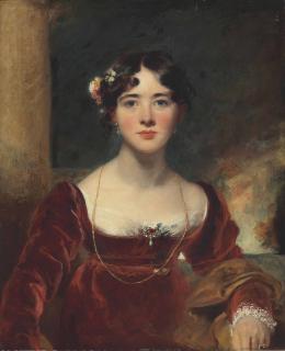 Sir Thomas Lawrence, P.R.A. - Portrait Of Mrs. John Allnutt, Née Eleanor Brandram, Half-Length