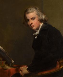 Sir Thomas Lawrence, P.R.A. - Portrait of Samuel Rose (1767-1804), seated, half-length, at his writing desk