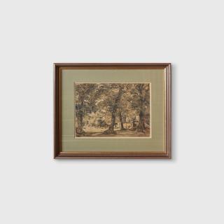 Sir Walter Westley Russell, RA, RWS, NEAC - Study of Trees