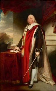 Sir William Beechey, R.A. - Portrait Of Charles Marsham, 1St Earl Of Romney (1744-1811), Full-Length