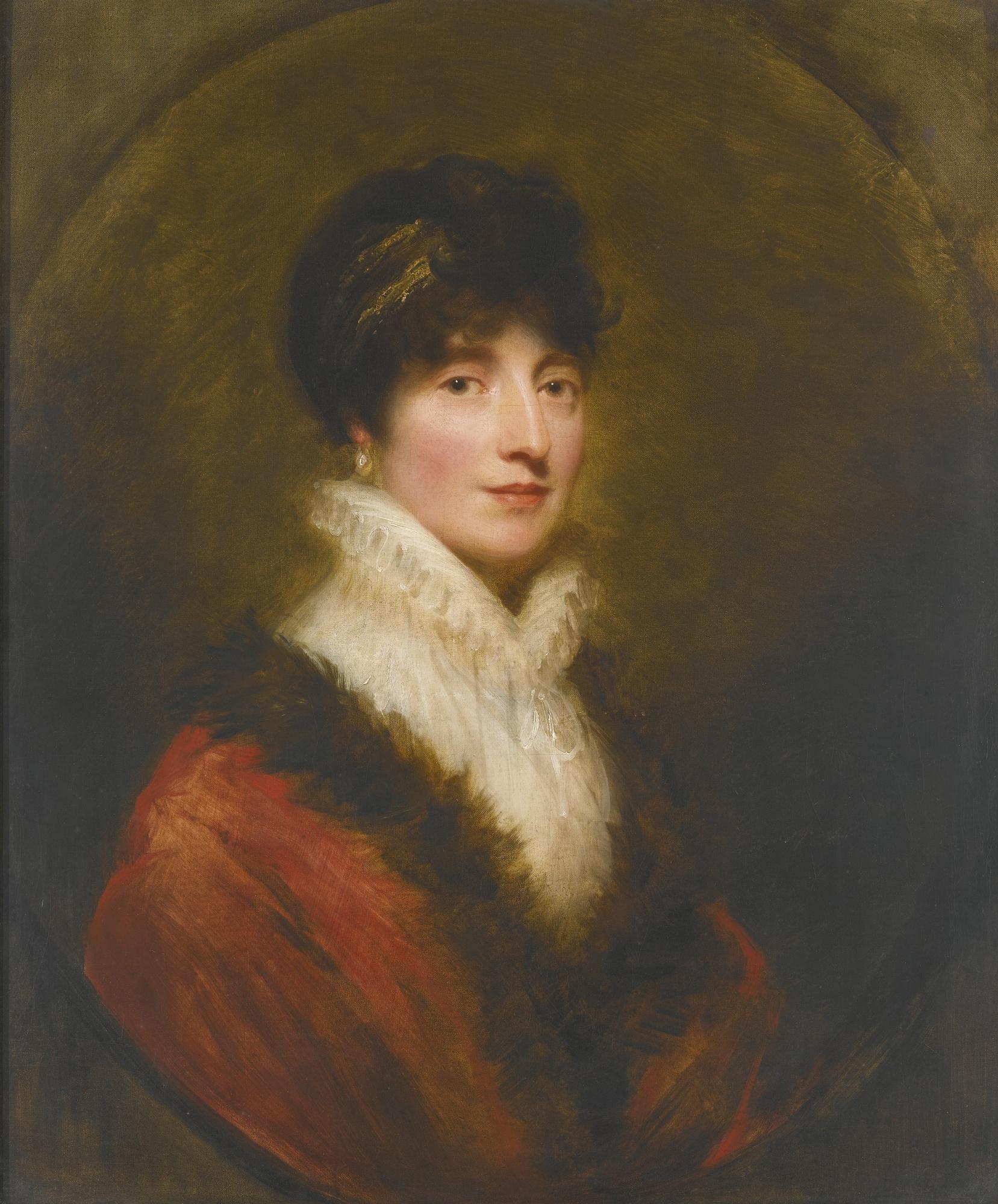 Sir William Beechey, R.A. - Portrait Of Margaret Stirling Of Ardoch (D. 1849)