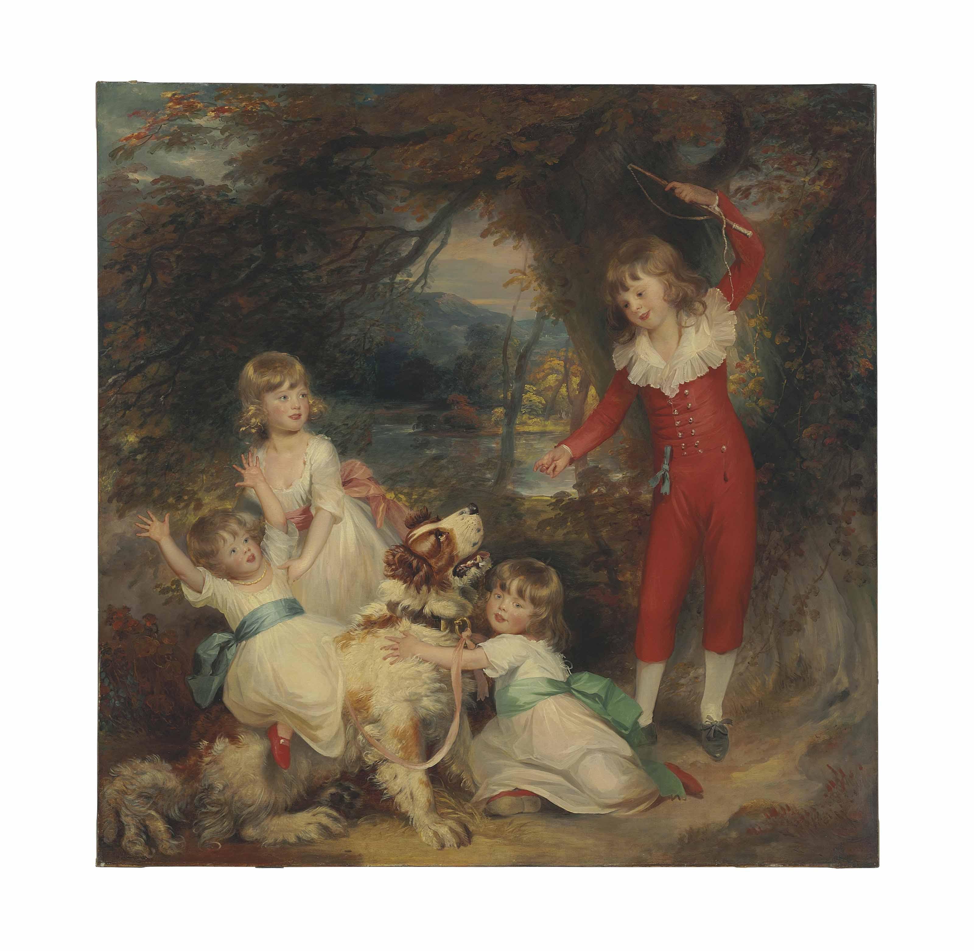 Sir William Beechey, R.A. - The Dashwood Children