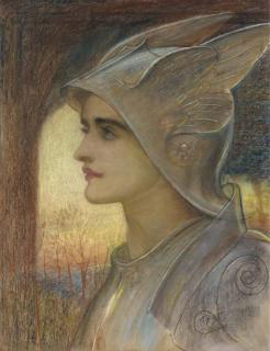 Sir William Blake Richmond, R.A. - St Joan of Arc