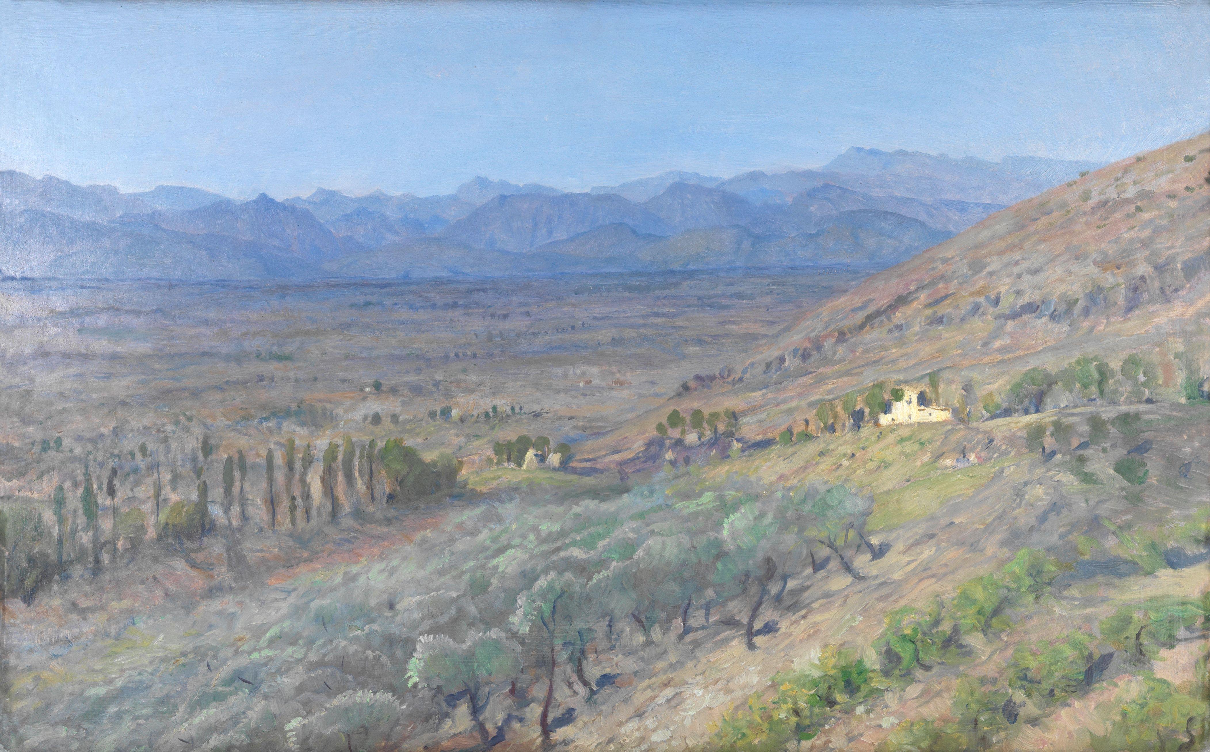 Sir William Blake Richmond, RA - Umbrian Landscape