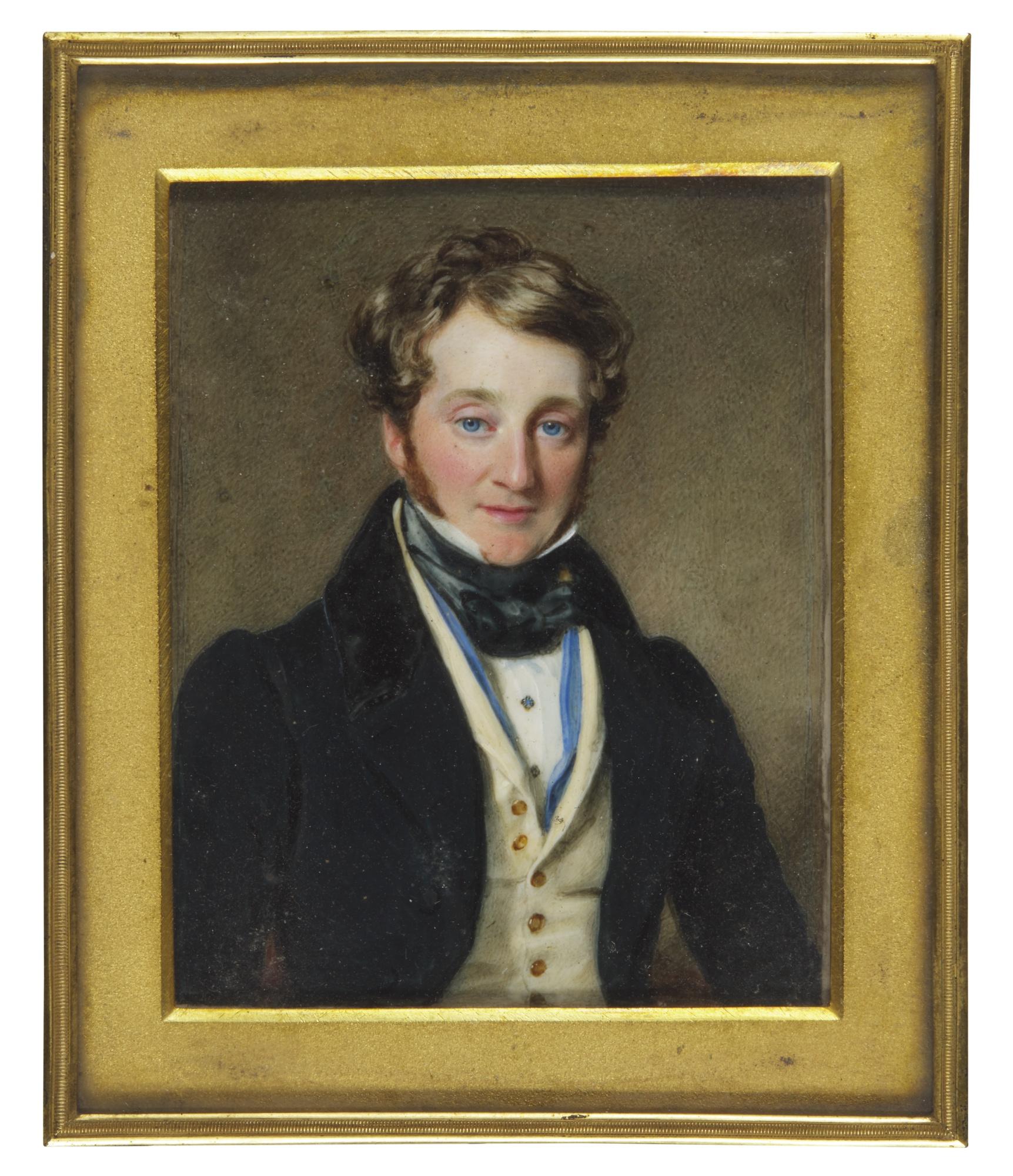 Sir William Charles Ross, R.A. - Portrait Of George Robert Smith (1793-1869)
