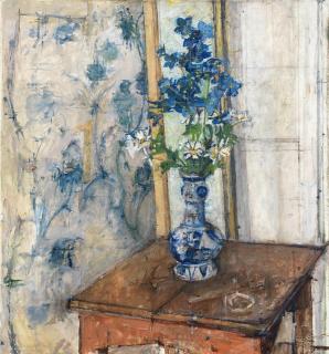 Sir William Coldstream - Blue Still Life