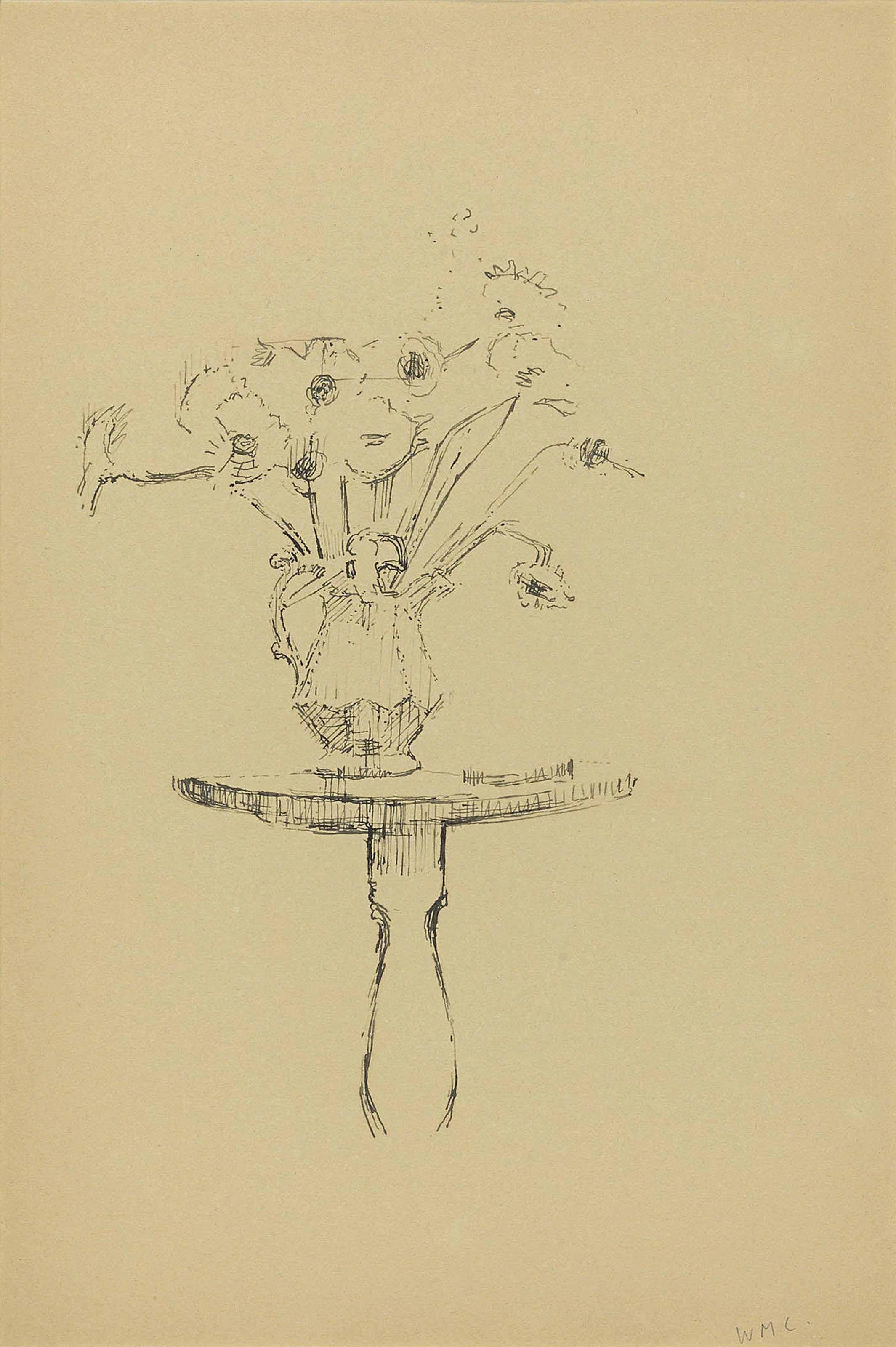 Sir William Coldstream - Flower study