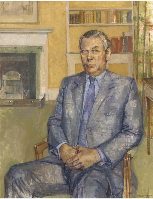 Sir William Coldstream - Portrait of David Ropner