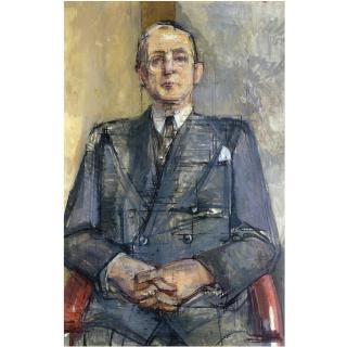 Sir William Coldstream - Portrait Of Walter A. Brandt