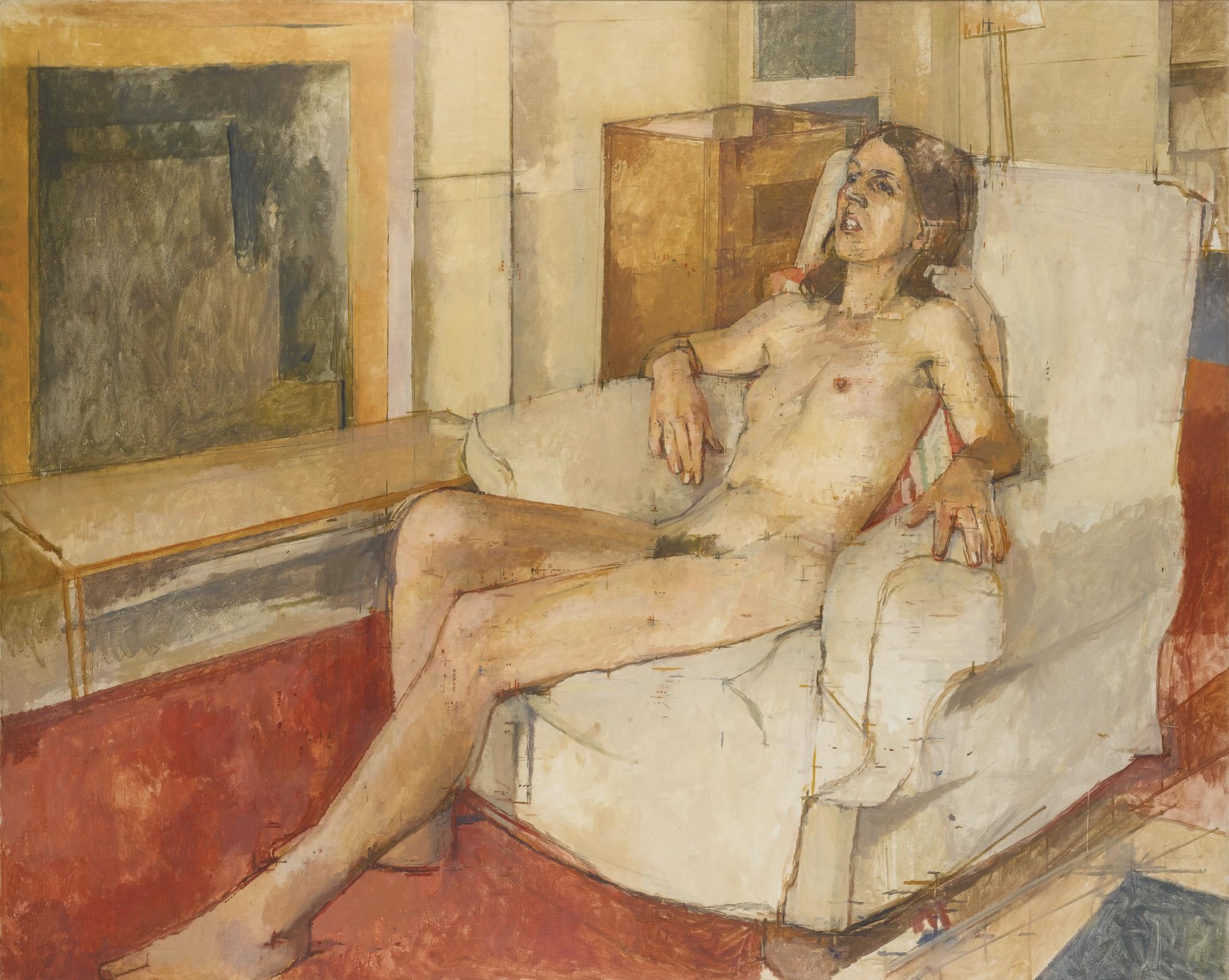 Sir William Coldstream - Seated Nude