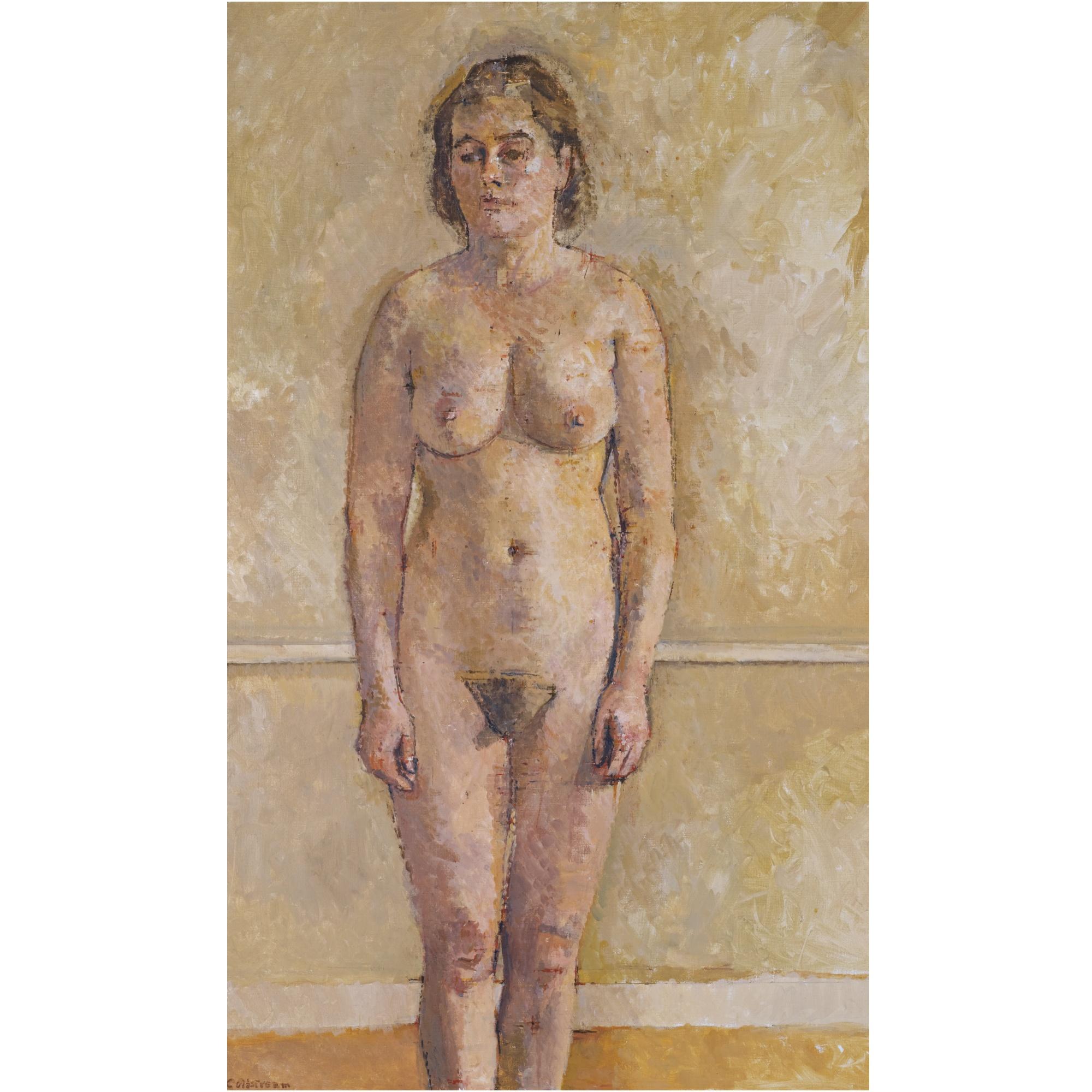 Sir William Coldstream - Standing Nude