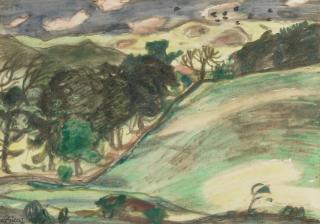 Sir William George Gillies C.B.E., L.L.D., R.S.A., P.P.R.S.W., R.A. - Sunshine and Wind