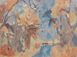 Sir William George Gillies CBE LLD RSA PPRSW RA - Arniston Wood