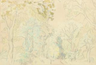 Sir William George Gillies CBE LLD RSA PPRSW RA - Forest Path