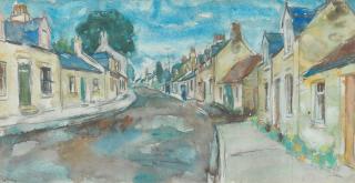 Sir William George Gillies CBE LLD RSA PPRSW RA - Temple, Midlothian