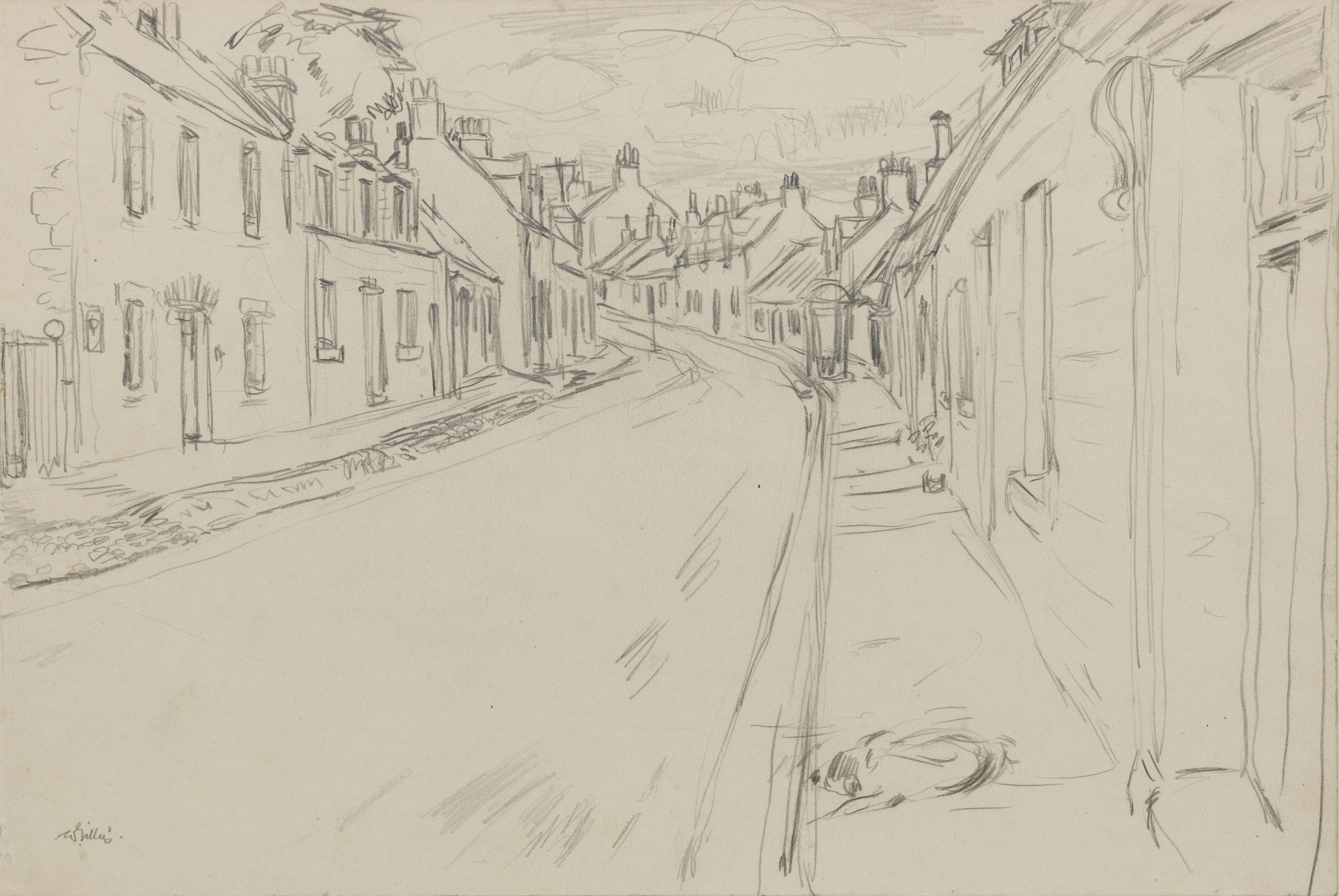 Sir William George Gillies CBE LLD RSA PPRSW RA - Temple village