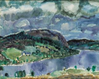 Sir William George Gillies, R.S.A., P.R.S.W., R.A. - Migdale, Sutherland