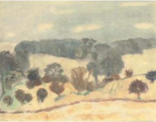 Sir William George Gillies, R.S.A., P.R.S.W., R.A. - Old Lime Kiln