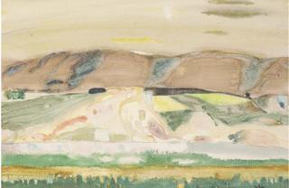 Sir William George Gillies, R.S.A., P.R.S.W., R.A. - Old Lime Kiln