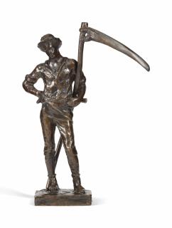 Sir William Hamo Thornycroft, R.A. - Sketch for \'The Mower\'