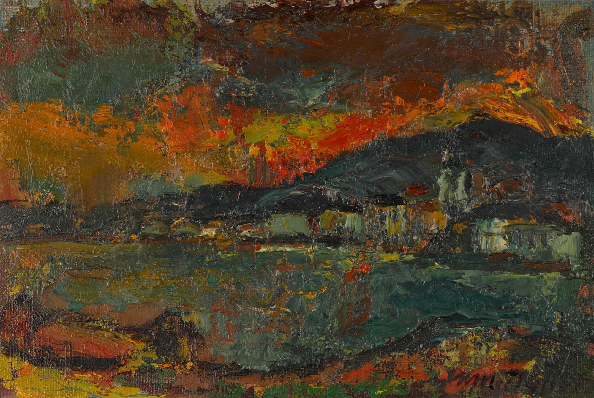 Sir William MacTaggart, F.R.S.E., P.R.S.A., R.A., R.W.S. - Across the Bay