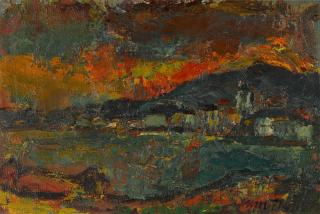 Sir William MacTaggart, F.R.S.E., P.R.S.A., R.A., R.W.S. - Across the Bay