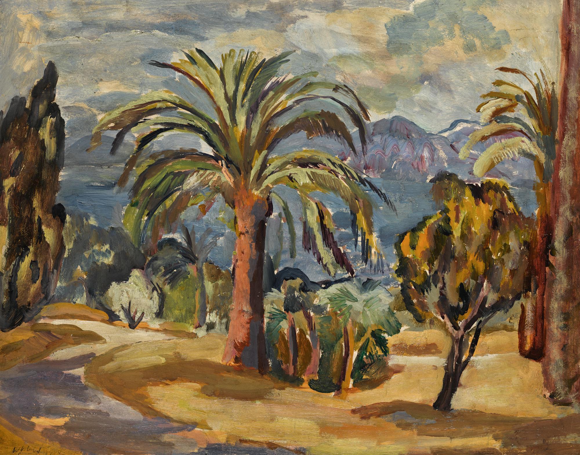 Sir William Mactaggart, F.R.S.E., R.S.A., R.A. - From Château Mimosas