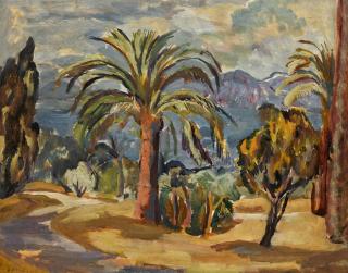 Sir William Mactaggart, F.R.S.E., R.S.A., R.A. - From Château Mimosas