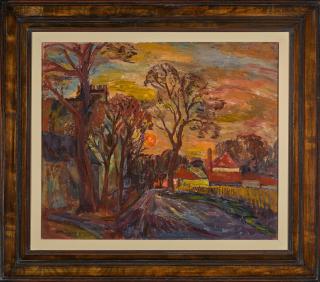 Sir William Mactaggart, F.R.S.E., R.S.A., R.A. - Sunset At Fisherrow