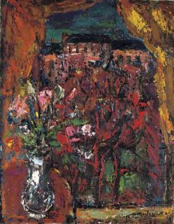 Sir William MacTaggart, P.R.S.A., R.S.W. - A view from the artist\'s studio