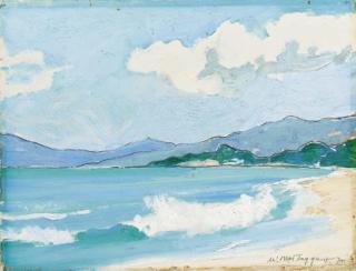 Sir William Mactaggart, P.R.S.A., R.S.W. - Coastal landscape