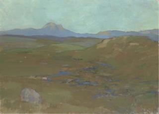 Sir William Mactaggart, P.R.S.A., R.S.W. - Highland landscape