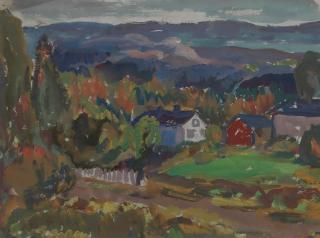 Sir William MacTaggart PPRSA RA FRSE HonRSW LLD - Country Scene