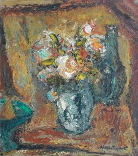 Sir William MacTaggart PPRSA RA FRSE HonRSW LLD - Still Life; Yellow and White