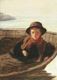 Sir William Mctaggart, R.S.A. - The Fisher Boy