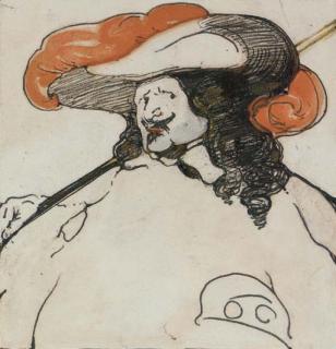 Sir William Nicholson - A Musketeer