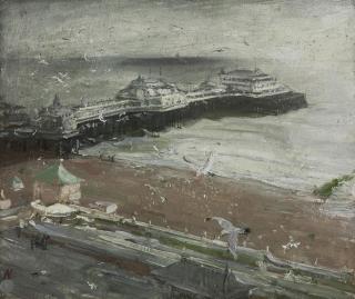 Sir William Nicholson - Brighton Pier