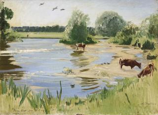 Sir William Nicholson - Hot Day