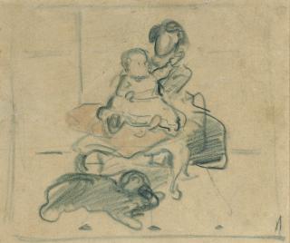 Sir William Nicholson - Portrait group