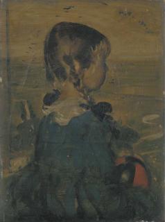 Sir William Nicholson - Portrait of Rosy Craig; Rosy of Winchelsea