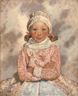 Sir William Orpen N.E.A.C., R.A., H.R.H.A. - Portrait of Kit 61 x 50 cm. (24 x 19 1/2 in.)