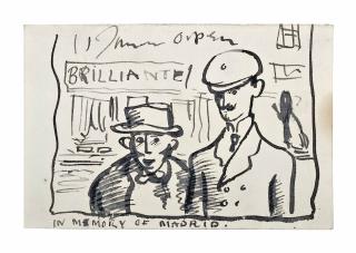 Sir William Orpen, R.A., R.H.A. - In Memory Of Madrid