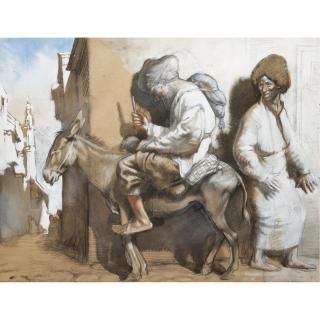 Sir William Orpen R.A., R.H.A. - Noureddin Ali Leaving Cairo