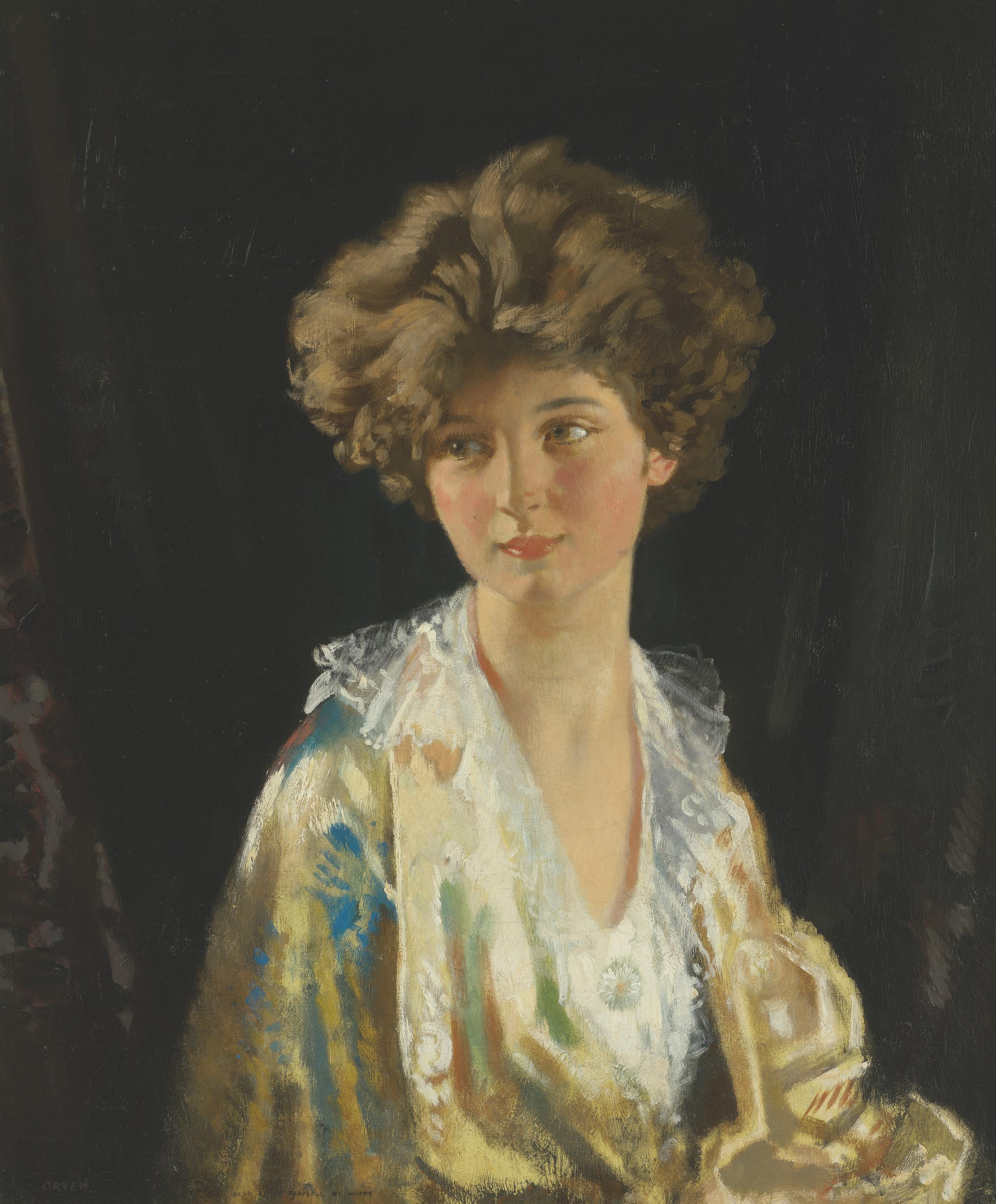Sir William Orpen, R.A., R.H.A. - Portrait of Lady Evelyn Herbert