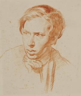 Sir William Orpen, R.A., R.H.A. - Self-Portrait