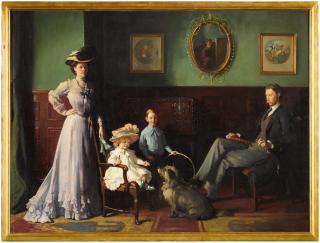 Sir William Orpen R.A., R.H.A. - The Swinton Family
