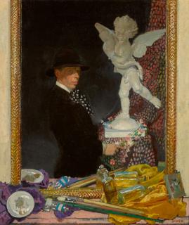 Sir William Orpen, R.A. - Myself and Cupid