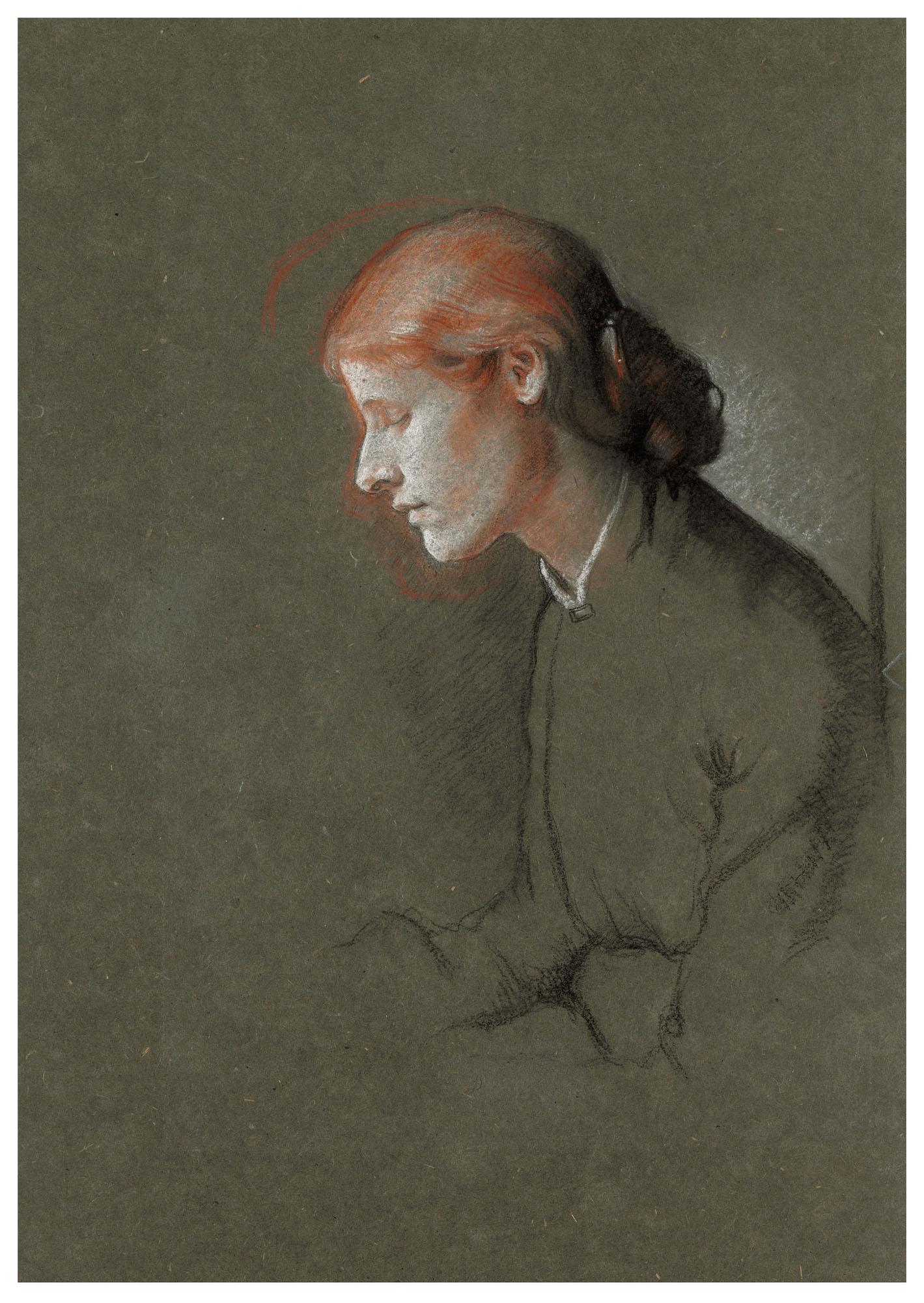 Sir William Orpen, R.A. - Portrait of Grace Orpen