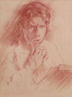 Sir William Orpen, R.H.A., R.A. - Self-portrait