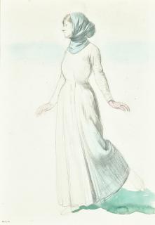 Sir William Orpen, R.W.S., N.E.A.C., R.A., R.H.A. - Study Of A Woman